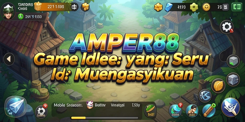 Tampilan gameplay AMPER88 yang menarik dan penuh warna.