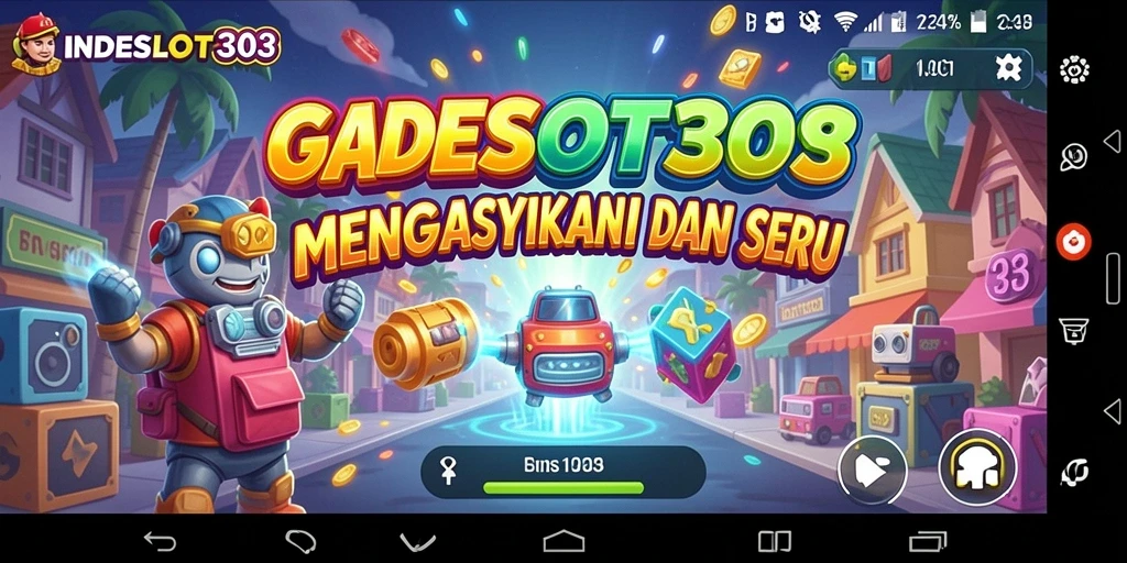 Screenshot gameplay dari INDESLOT303 yang menampilkan keseruan permainan Arcade.